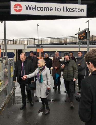 Launching third round of the NSF at Ilkeston Station